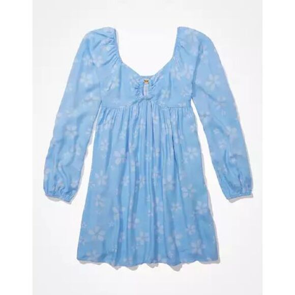 American Eagle Outfitters Dresses & Skirts - American‎ Eagle Ruffle Wrap Mini Dress Size | M